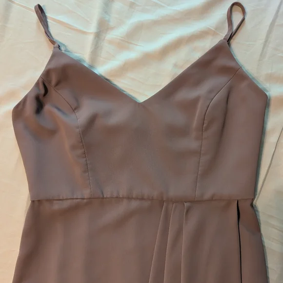 Lulu's Mauve High- Low Midi Dress - Picture 5 of 14